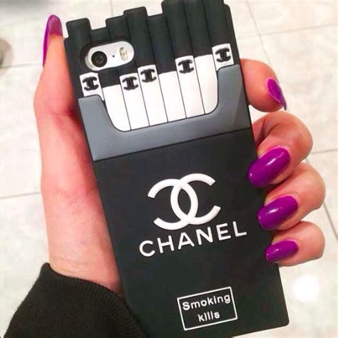 channel phone case|iphone case chanel smoking kills.